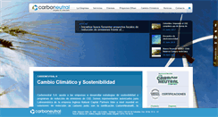 Desktop Screenshot of carboneutral.cl